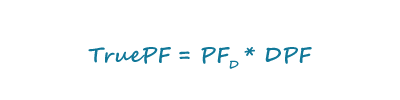 Equation 8: True Power Factor